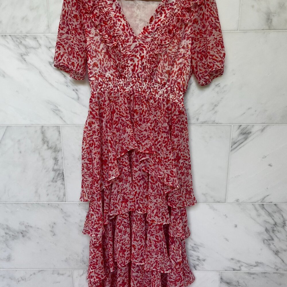 Hale Bob Maxi Tiered Dress
